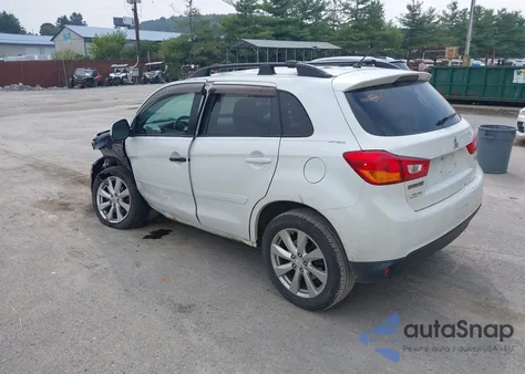 2015 Mitsubishi Outlander Sport Es from USA, damaged, VIN 4A4AR3AU5FE031231